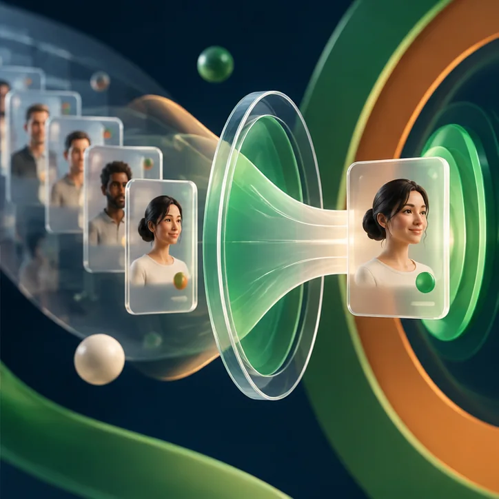 Supporting illustration for Pilot realistic journeys, not isolated screens